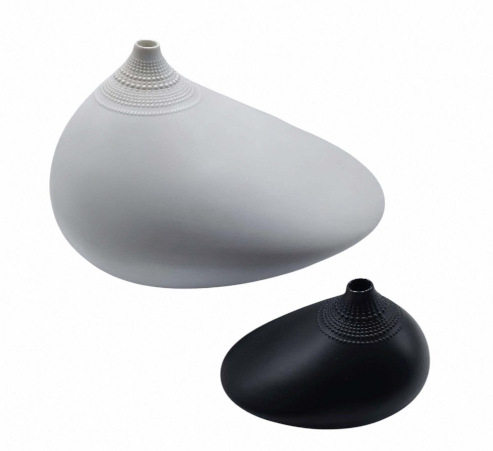 Tapio Wirkkala For Rosenthal Studio Line Porcelain Vases "Chicken" , 1970s photo for sale