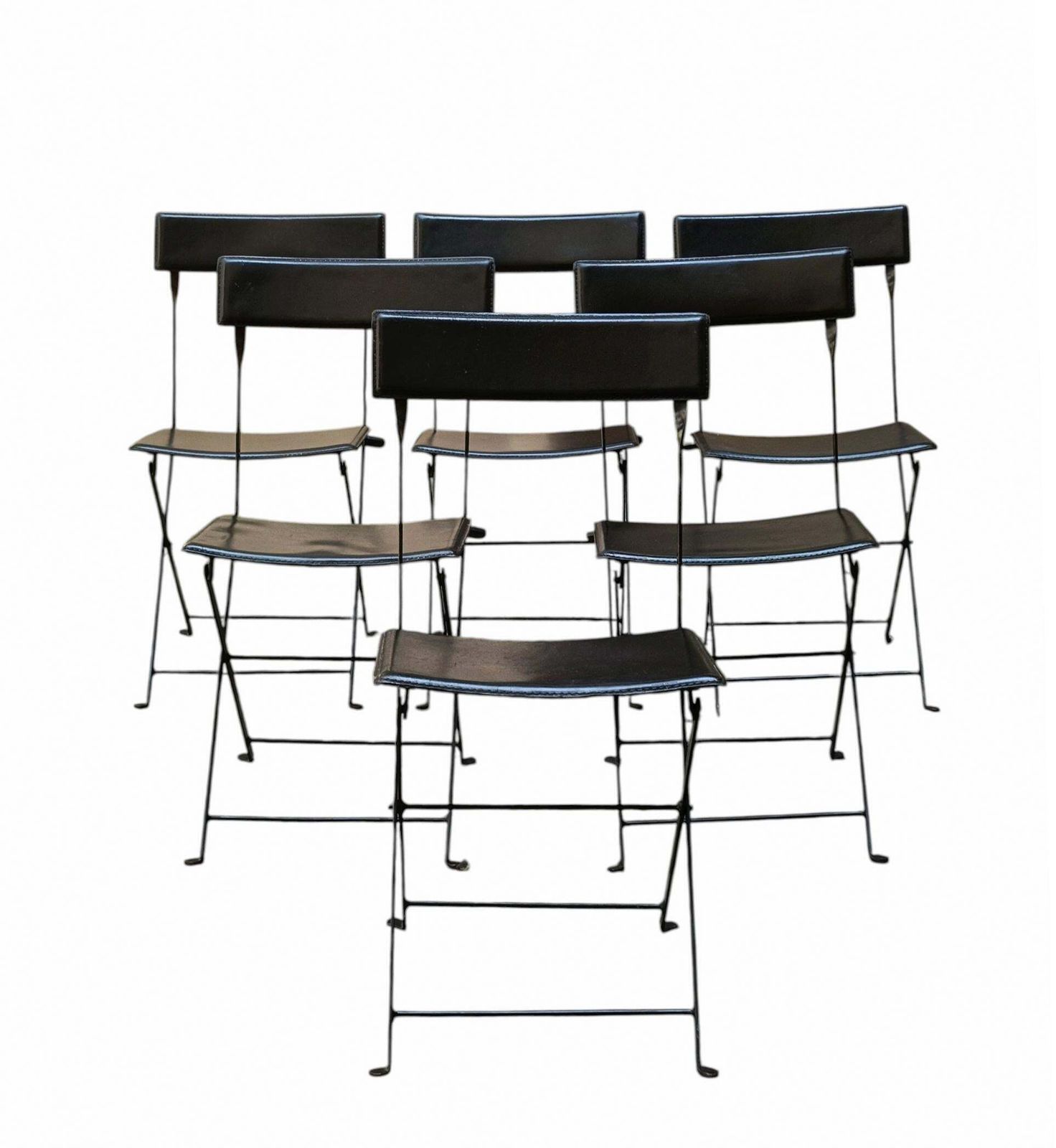 Marco Zanuso For Zanotta Set Of 6 Chairs Mod. Celestina, Italy 1990s photo Furniture