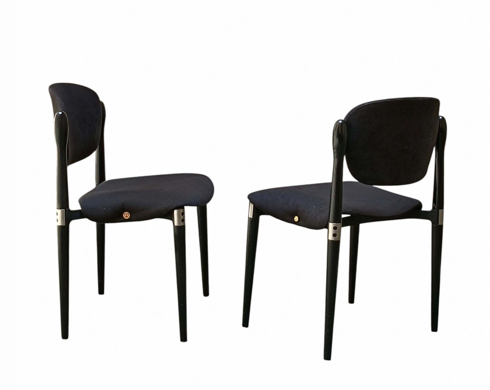 Eugenio Gerli For Tecno Pair Of Chairs Mod. "S83," Italy 1960s photo Furniture
