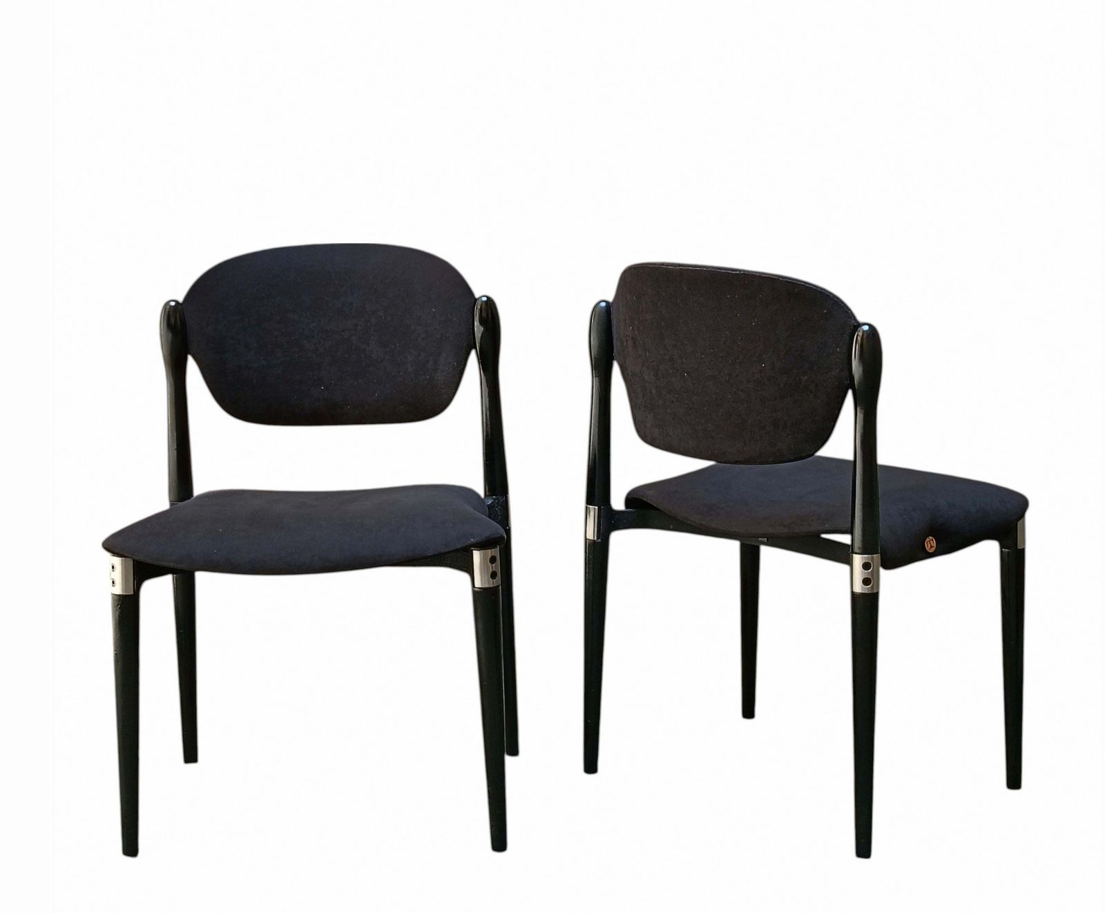 Eugenio Gerli For Tecno Pair Of Chairs Mod. "S83," Italy 1960s photo 1941.0