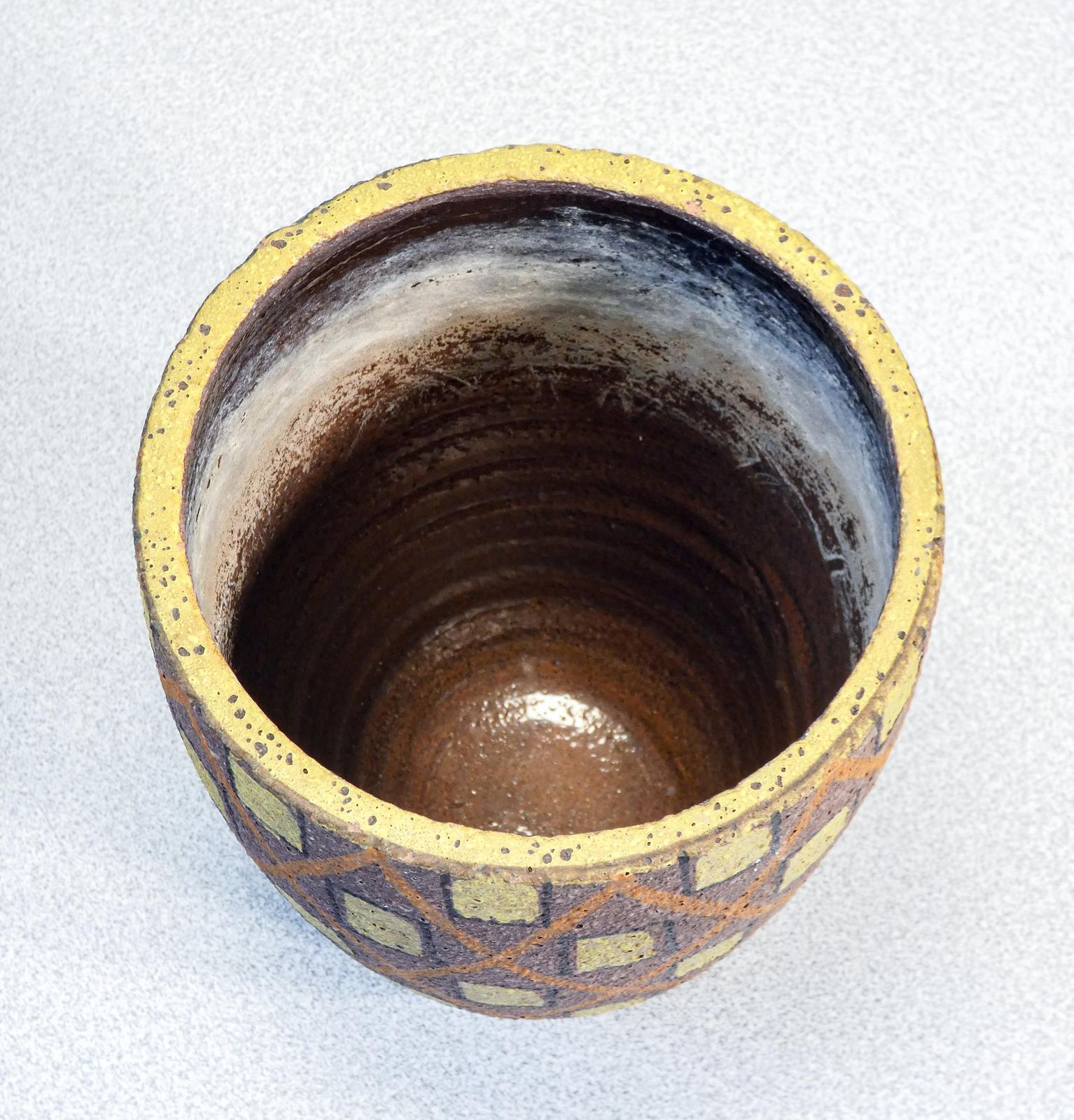 Ceramic Vase, Design By Aldo Londi For Bitossi. Italy, 1950s/60s photo 520.0