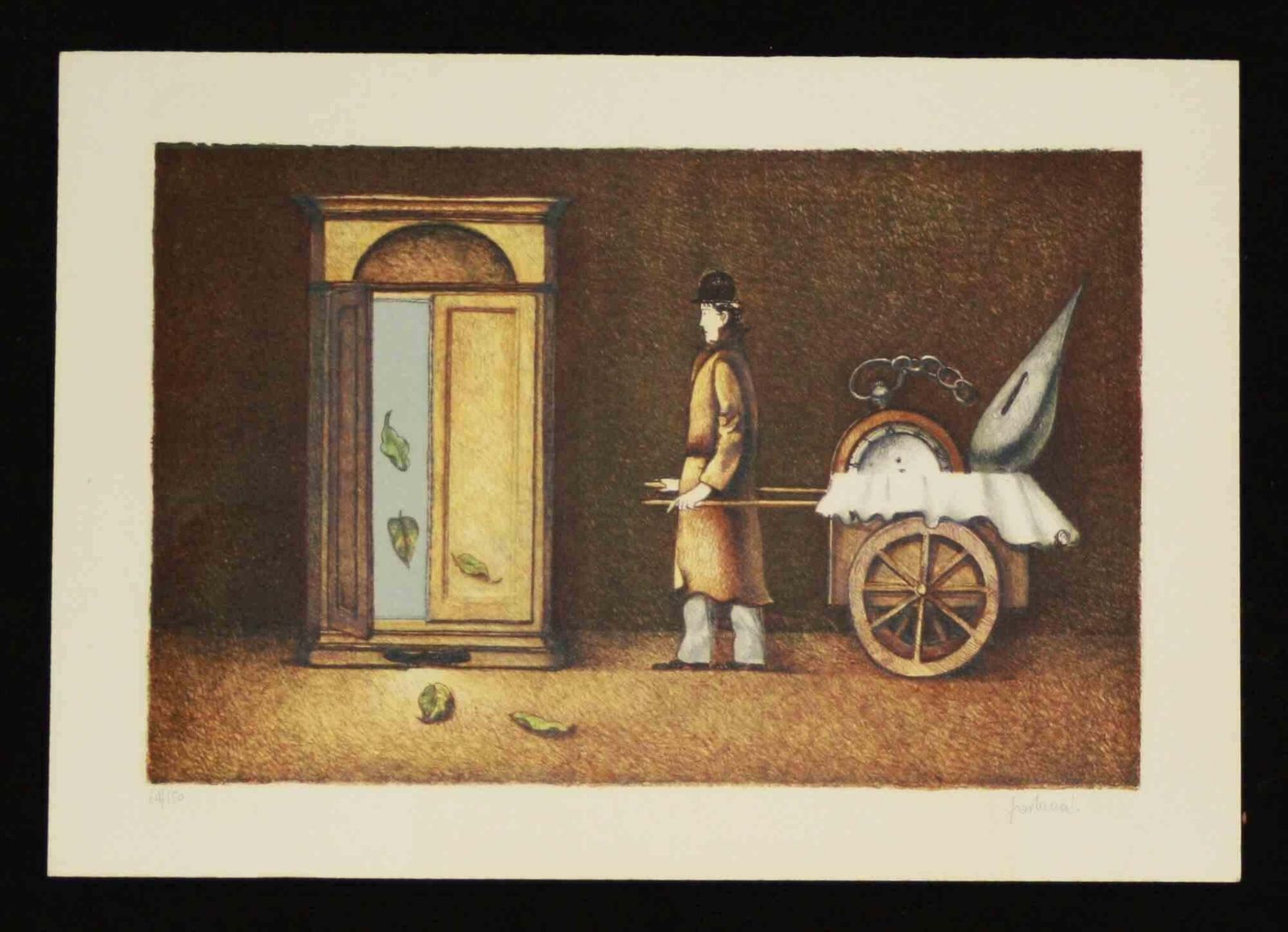Franco Fortunatountitled   Lithograph By Franco Fortunato   19901990
