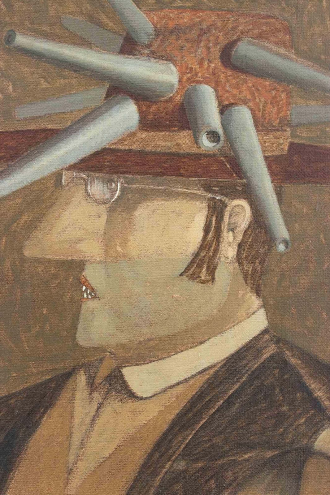 Alberto Galleratiin My Head, A Precise Thought   Paint By Alberto Gallerati   1970s1970s photo Art