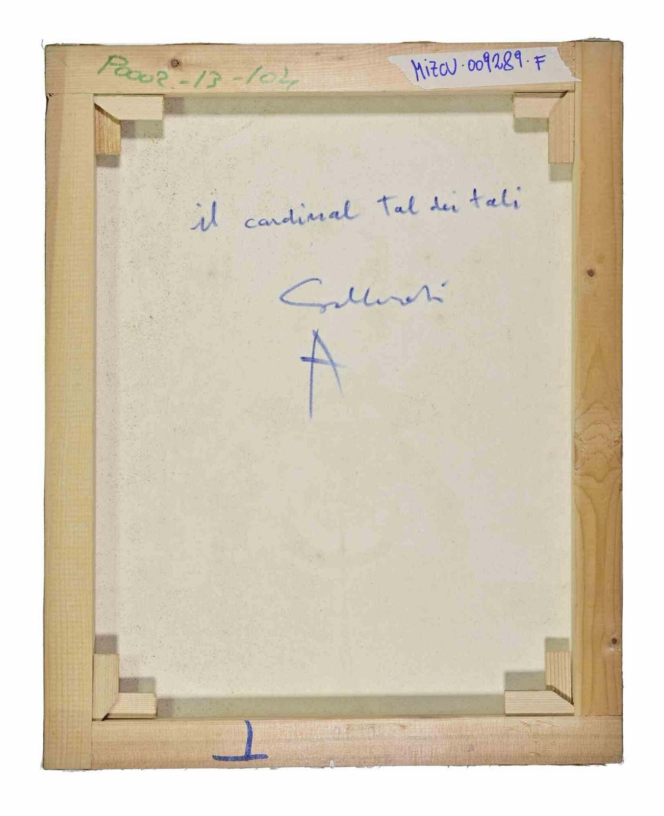 Alberto Galleratithe Cardinal Tal Dei Tali   Paint By Alberto Gallerati   1970s1970s photo furniture
