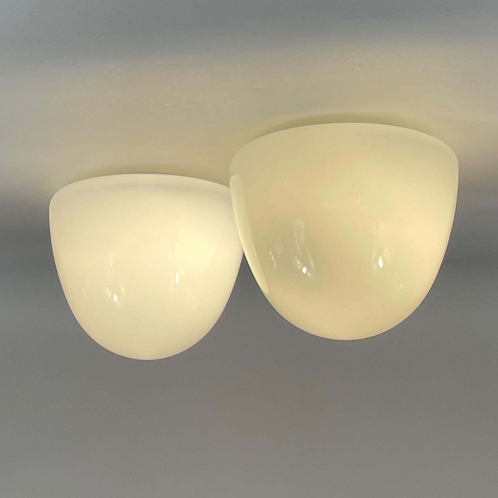 Recessed Lighting Made Of Frosted Glass And Bakelite, Bauhaus Era, Germany 1930s And 1940s photo 1055.0