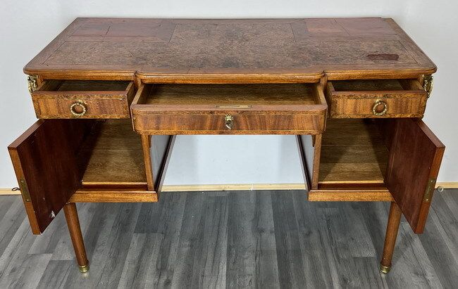 Burr French Antique Chest Of Drawers / Sideboard (Lot 1528) photo buy