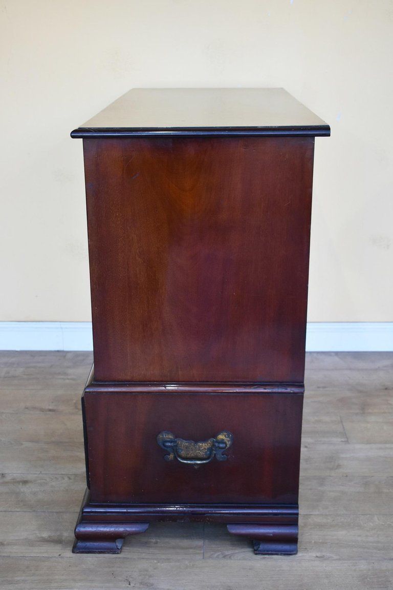 18th Century George III Mahogany Silver Chest By T Wilson, London photo vinterior