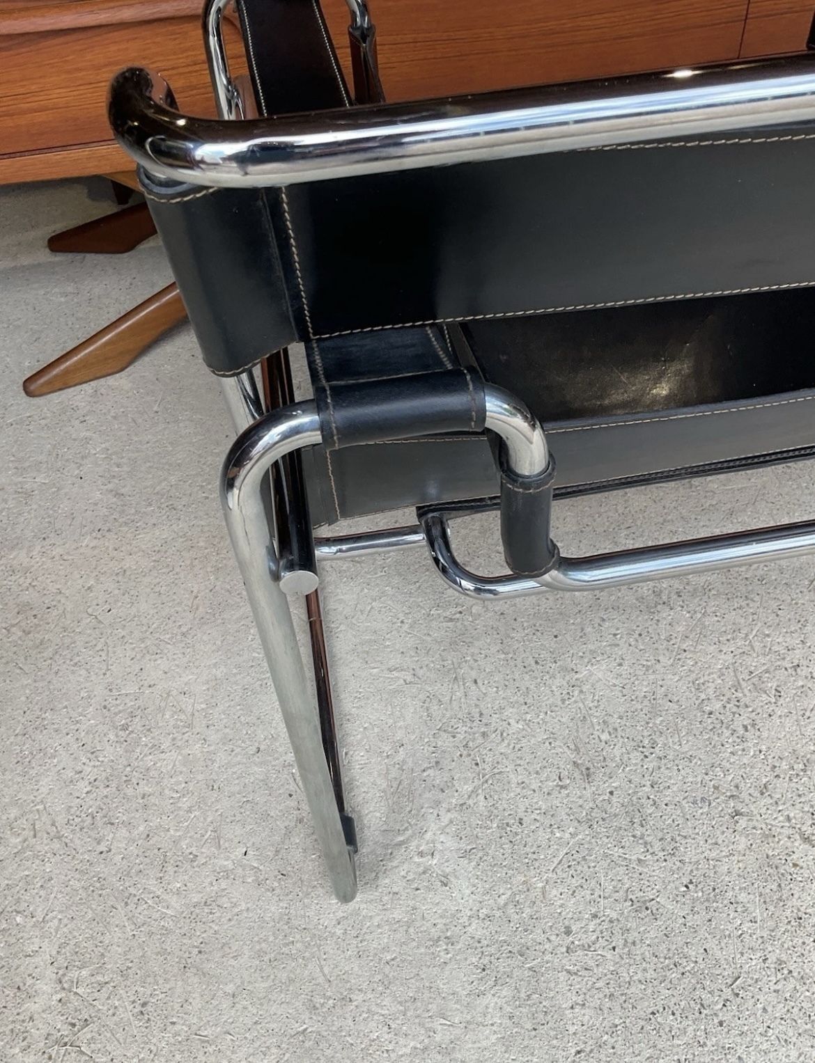 Wassily Armchair B3 Gavina Marcel Breuer Vintage Mid Century Style photo for sale