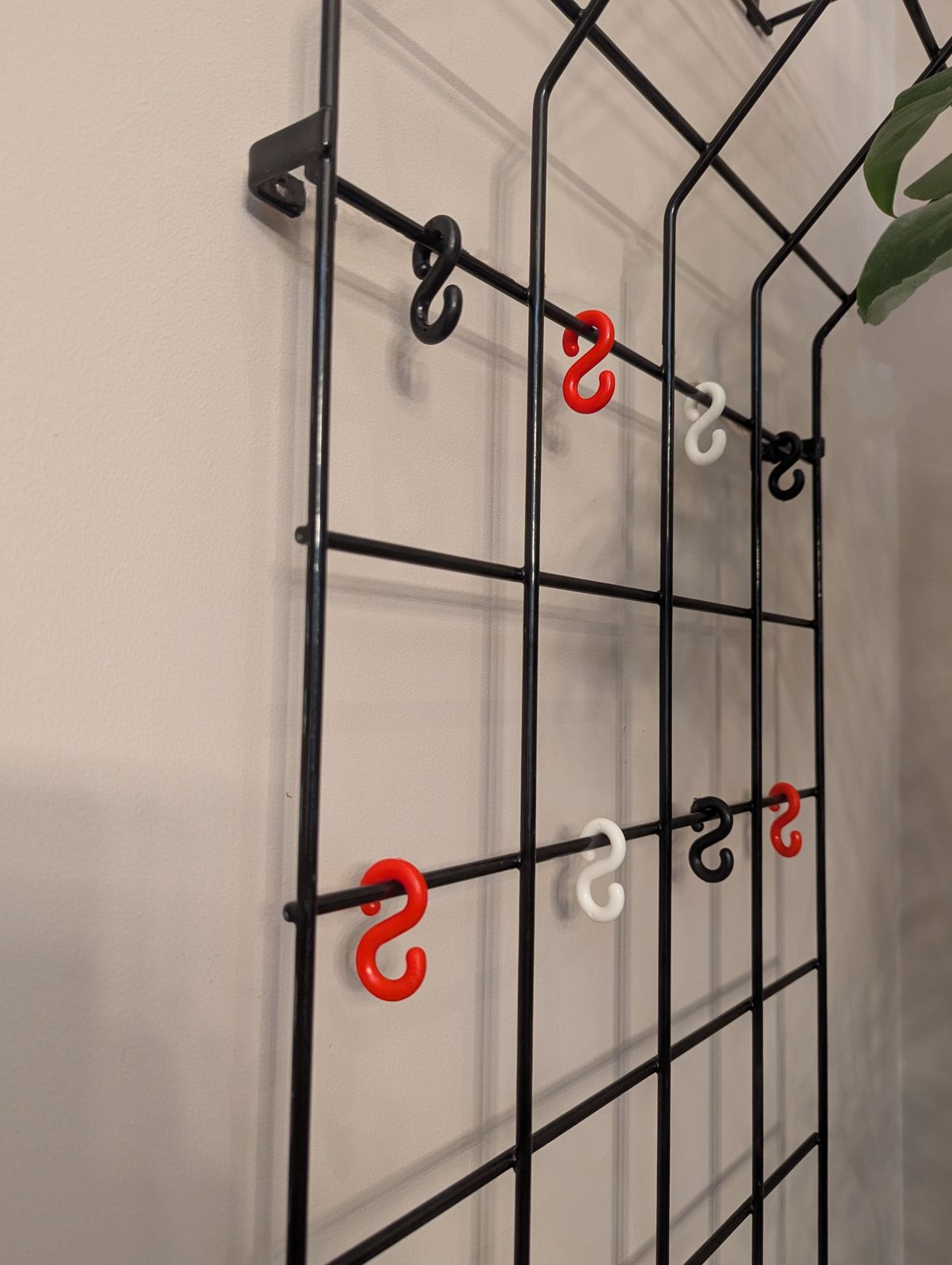 Mid 20th Century Wall Mounted Wire Coat Rack By Karl Fichtel Manufactured By Drahtwerke Erlau photo furniture
