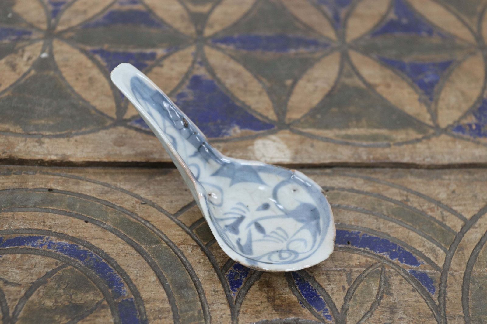 19th Century Collection Of Chinese Porcelain Spoons photo 85.0