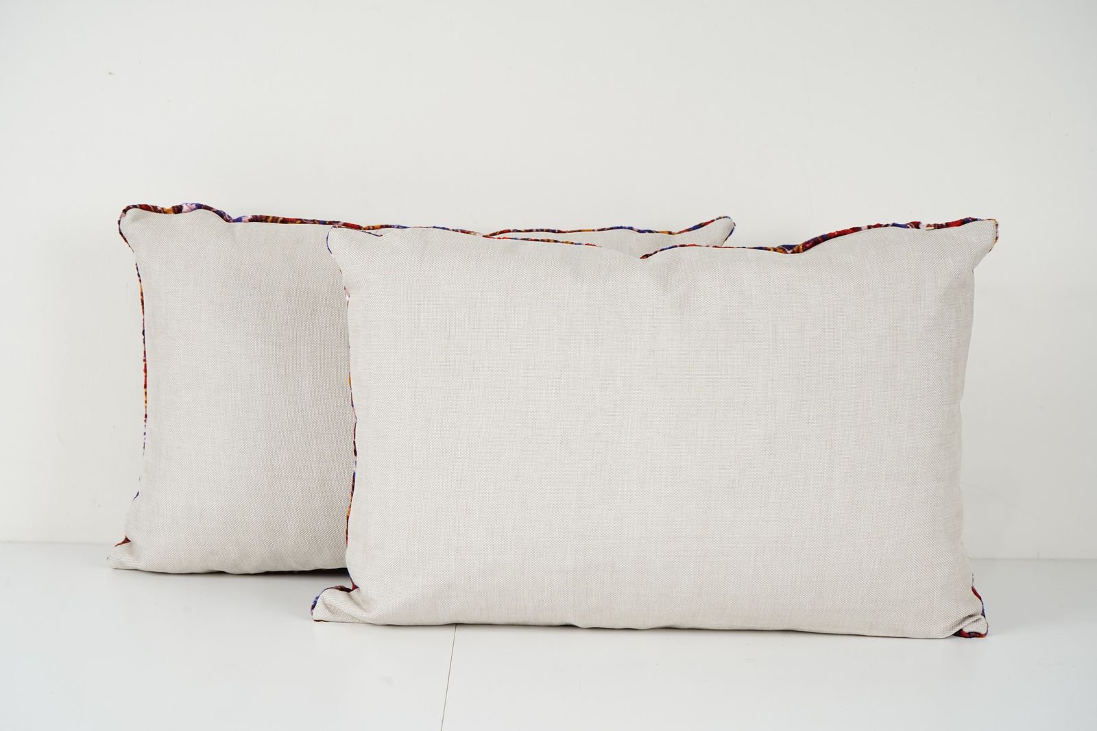 Blue Velvet Vintage Pillow Cover, Set Of Two Boho Tribal Turkish Pillow Case photo 80.0