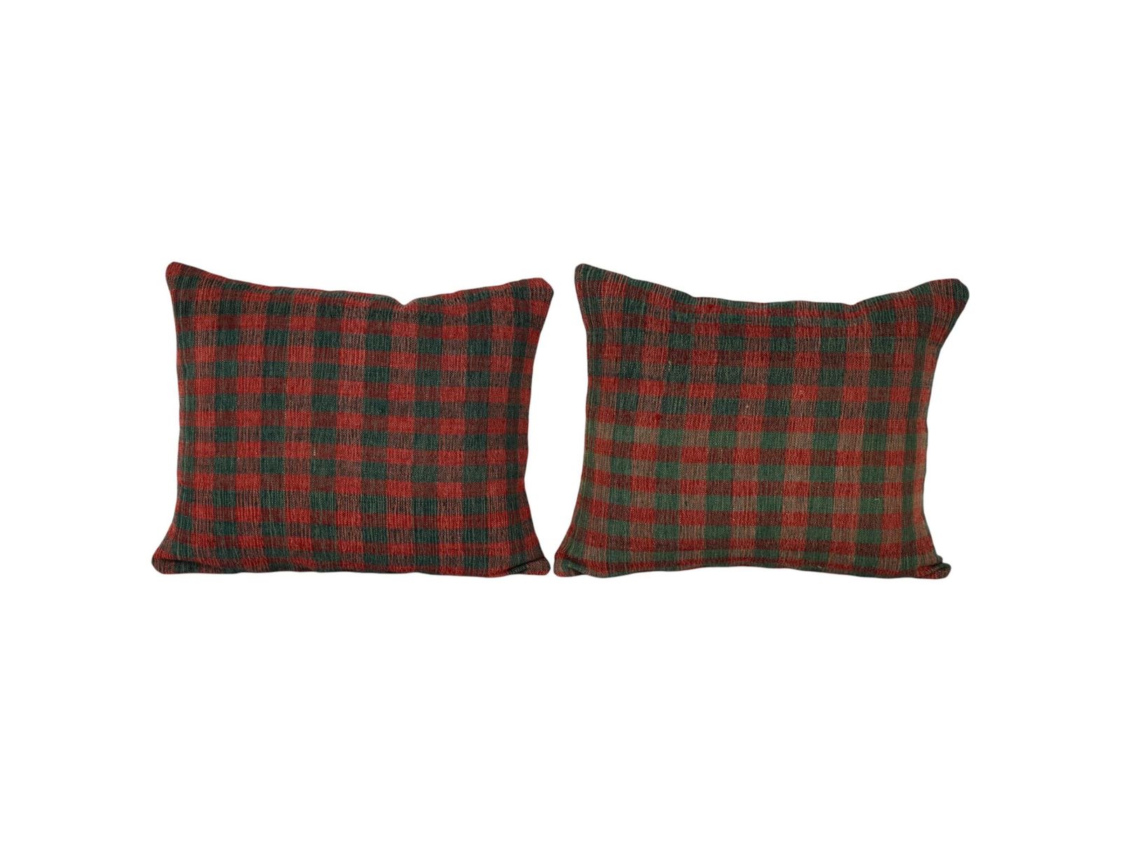 Set Of Two Turkish Kilim Pillow, Bohemian Kilim Pillow, Tribal Accent Pillow, Home Decor