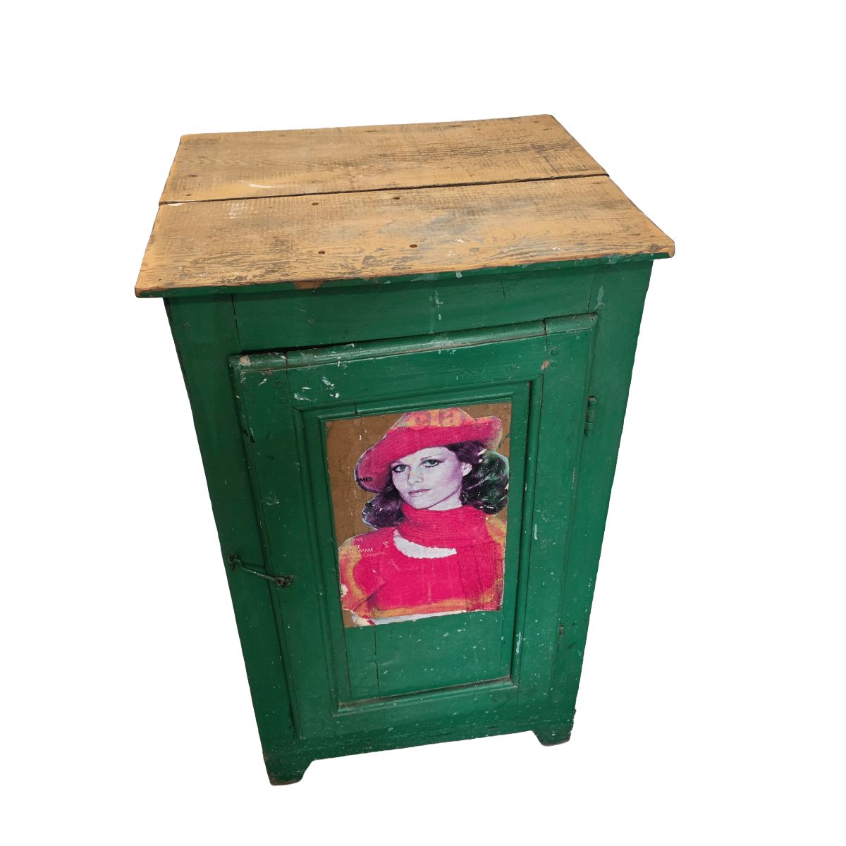 Old French Oak Cabinet, 1900s, Antique