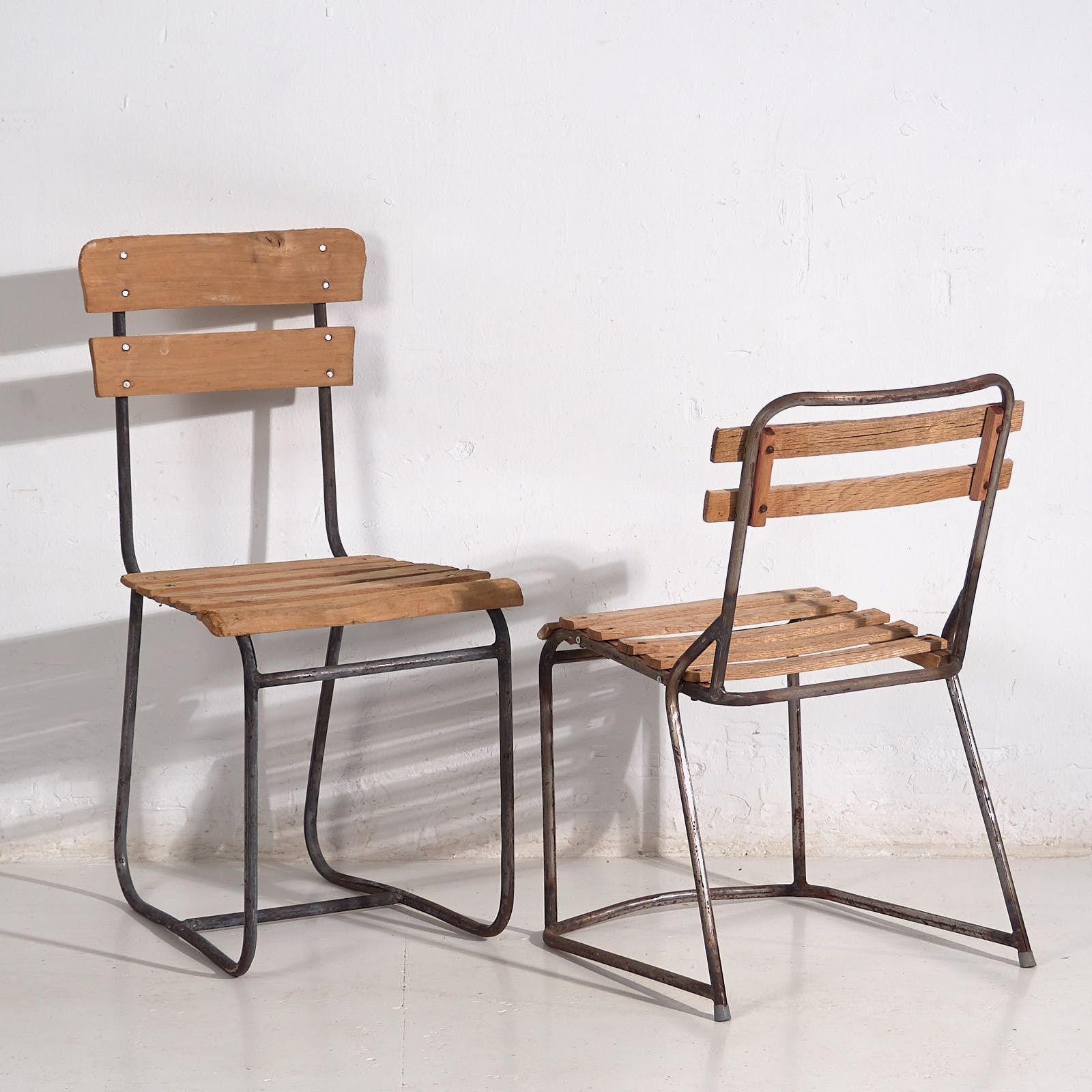 Antique Outdoor Chairs (C.1920). Set Of 2 Pieces #1 photo furniture