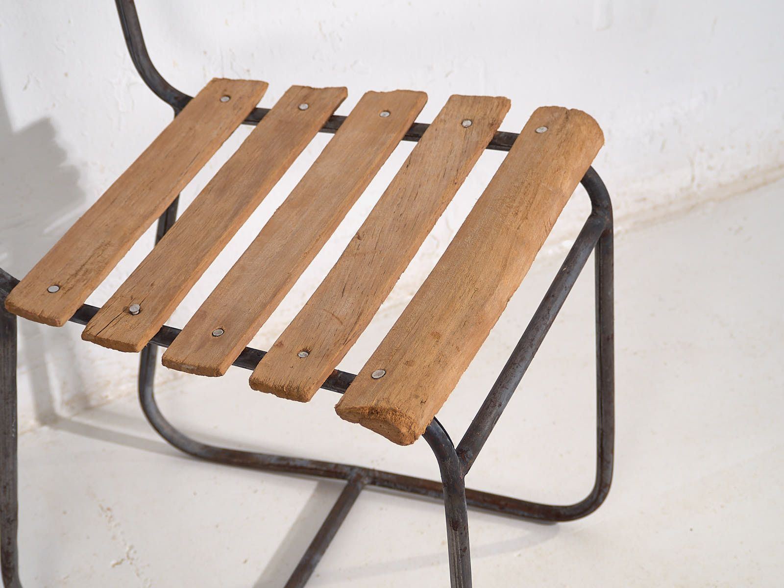 Antique Outdoor Chairs (C.1920). Set Of 2 Pieces #1 photo vinterior