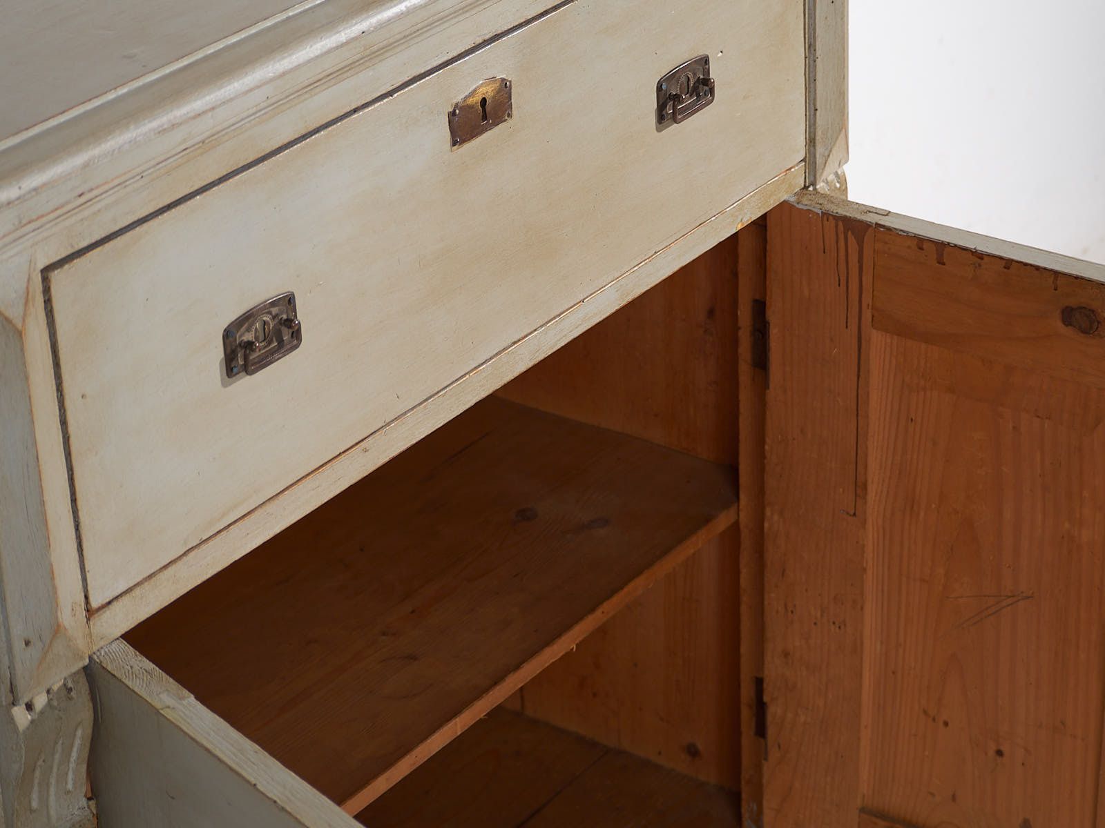 Furniture French Provencal Antique Chest Of Drawers (C.1920) #27 photo