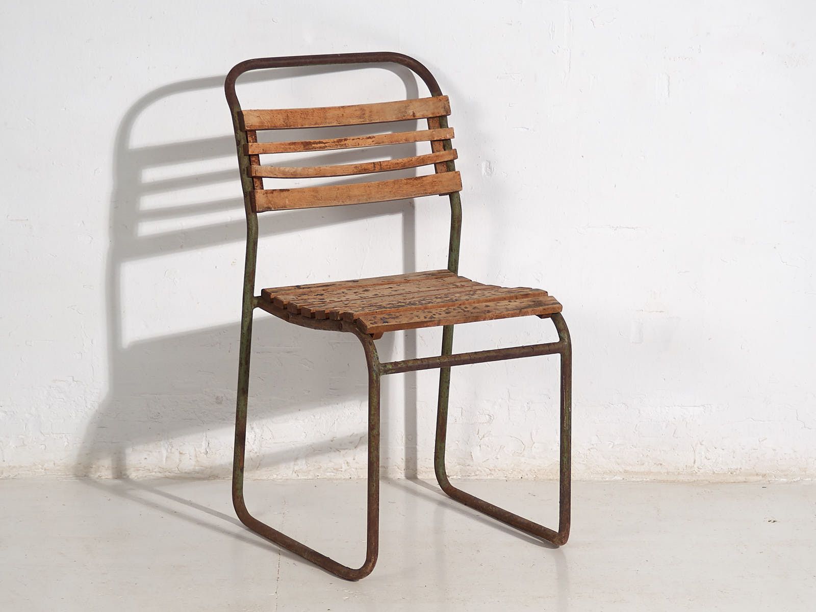 Antique Garden Chairs (C.1920). Set Of 4 Pieces #1 photo vinterior