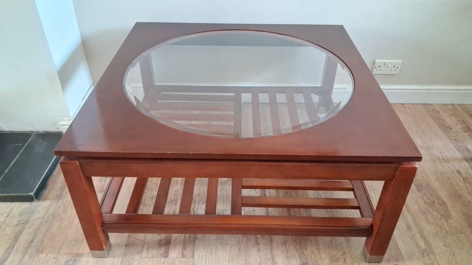 photo vinterior Original Stickley Metropolitan American Cherrywood Drinks /Coffee Table