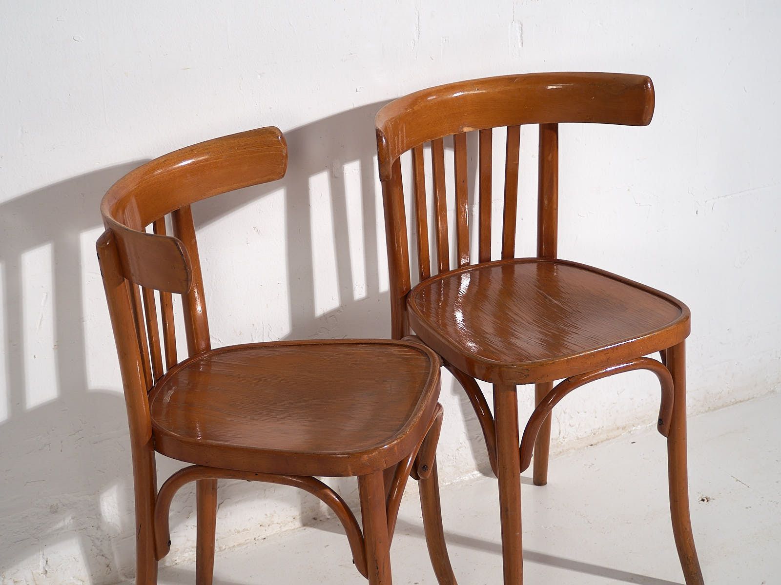 Antique Bistro Chairs (C.1920). Set Of 6 Pieces #1 photo for sale