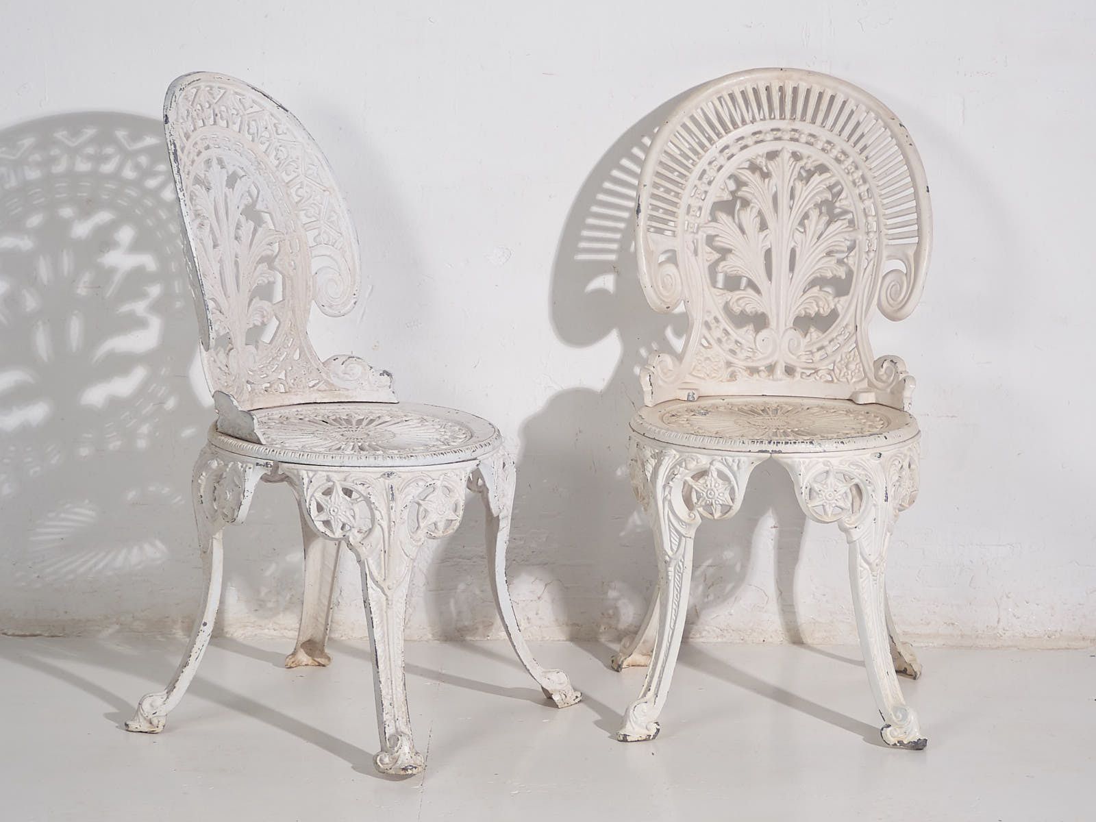 Art Nouveau Garden Table And Chairs Set (C.1950). Set Of 5 Pieces photo 1425.0