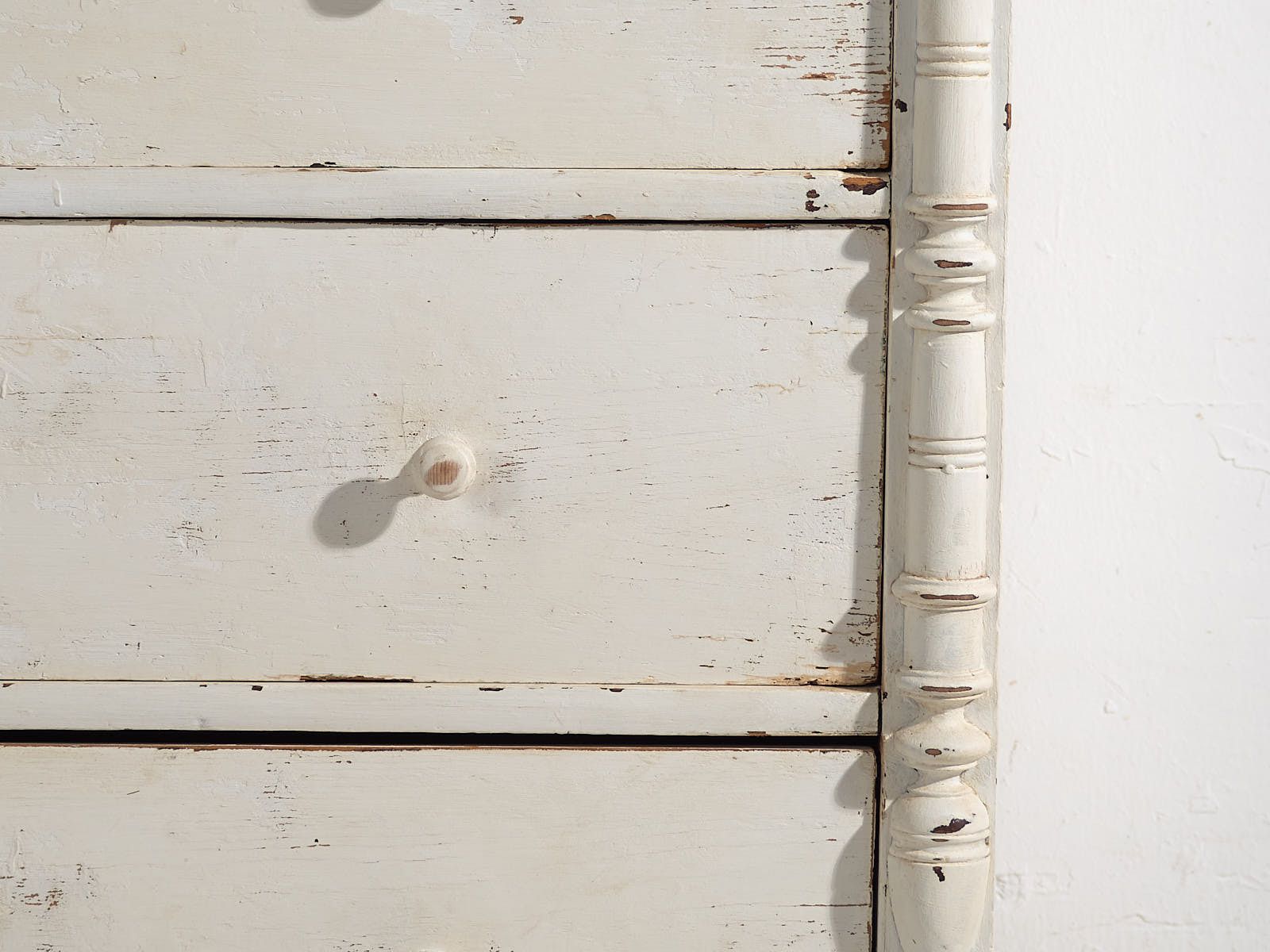 Antique White Chest Of Drawers (C.1920) #47 photo buy