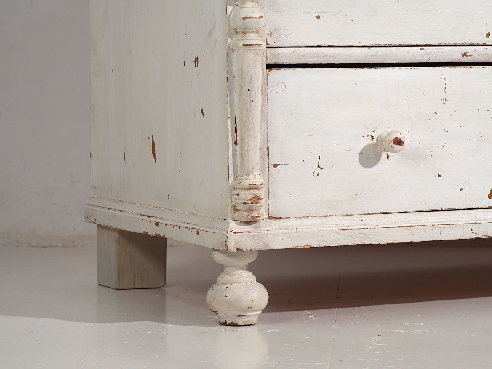 Antique White Chest Of Drawers (C.1920) #48 photo furniture