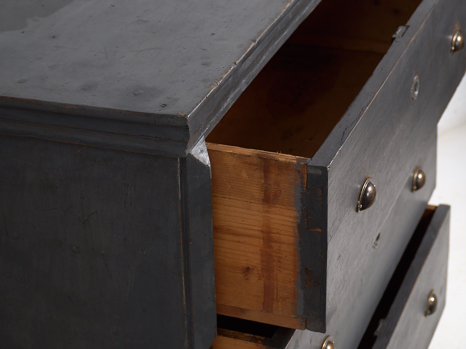 Antique Gray Chest Of Drawers (C.1920) #26 photo 1637.0