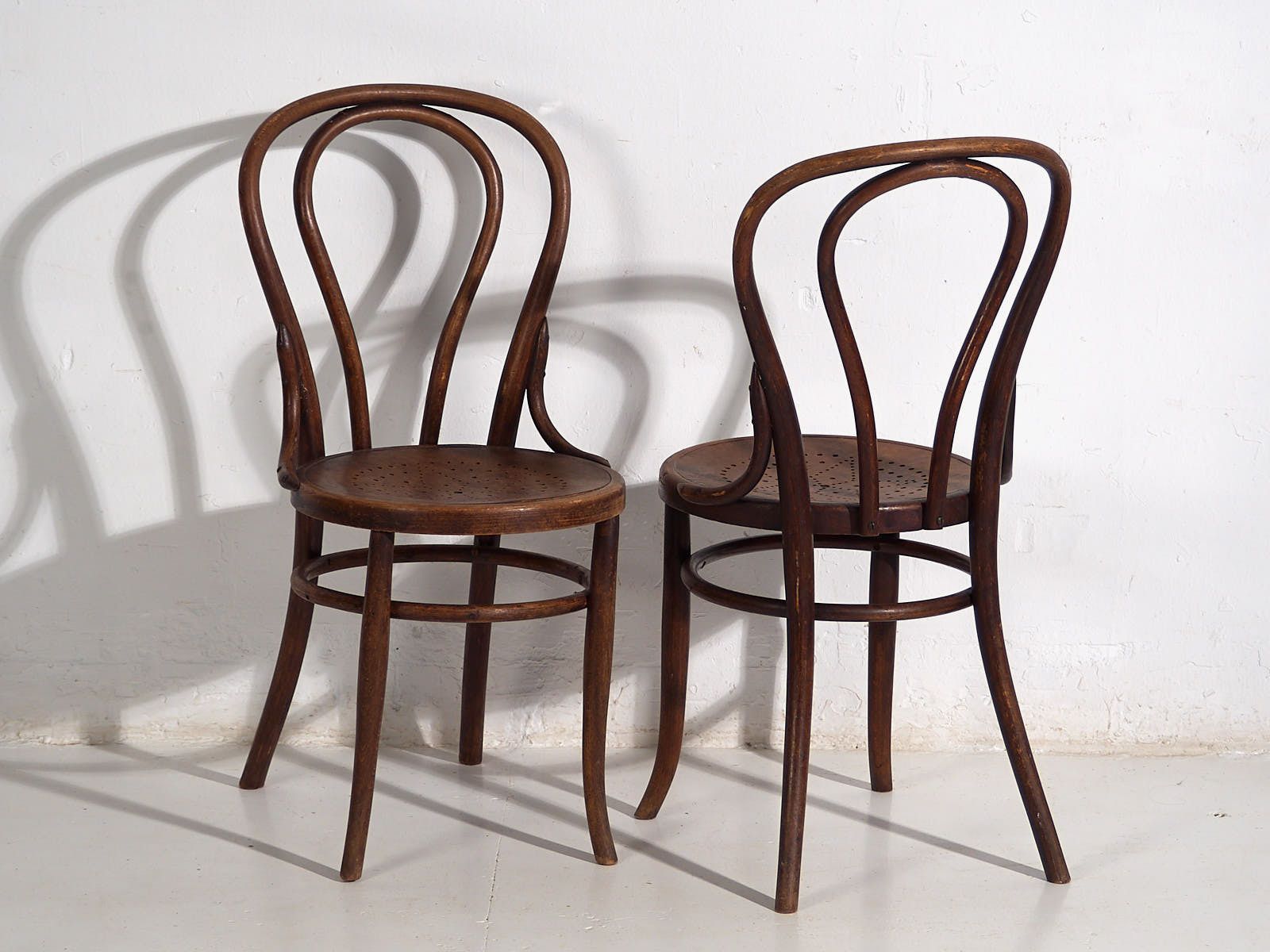 Pair Of Antique Viennese Chairs (C.1920). Set Of 2 Pieces #2 photo Furniture