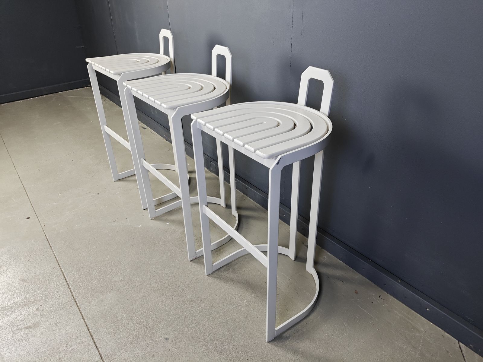 Vintage Bar Stools By Allmilmö, 1980s, Set Of 3 photo vinterior