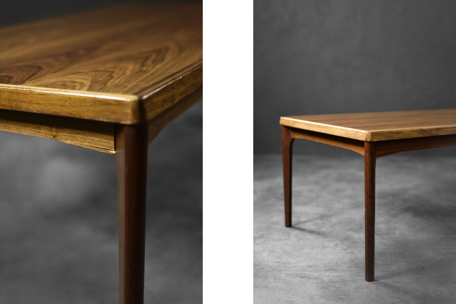 Furniture Mid Century Modern Danish Teak Coffee Table By Henning Kjærnulf For Vejle Møbelfabrik, 1960s photo
