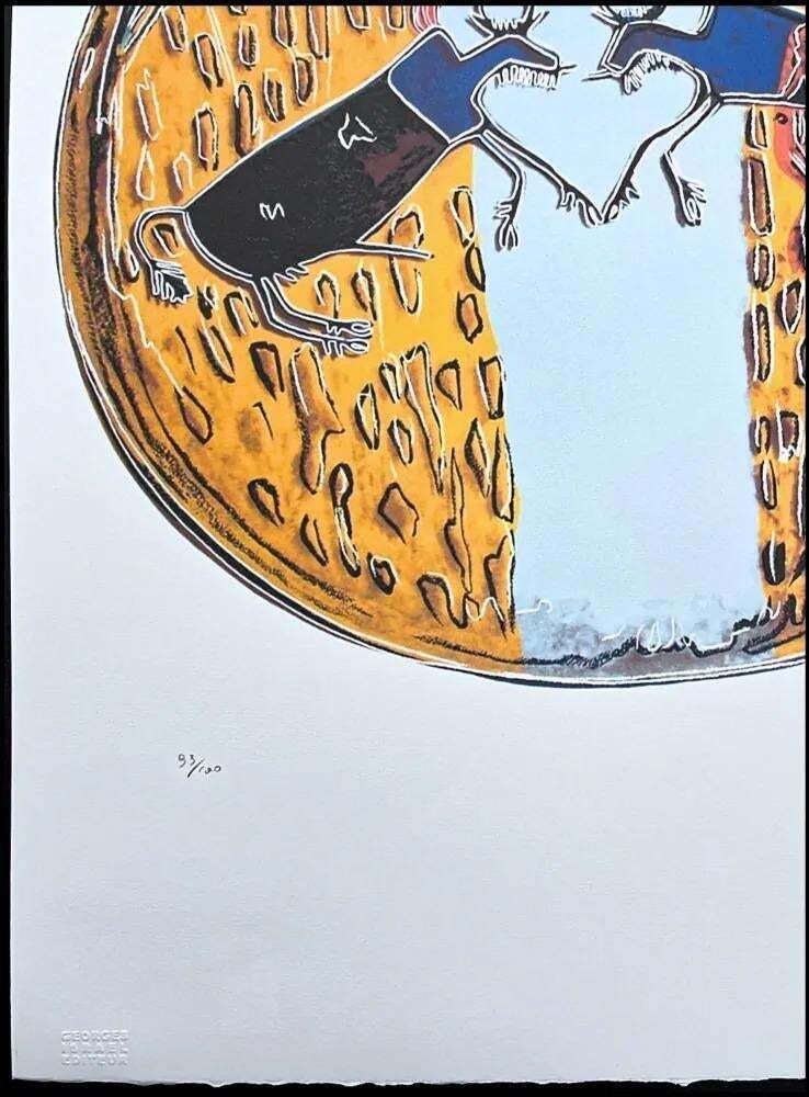 Andy Warhol, Plains Indian Shield, 1980s, Lithograph photo for sale