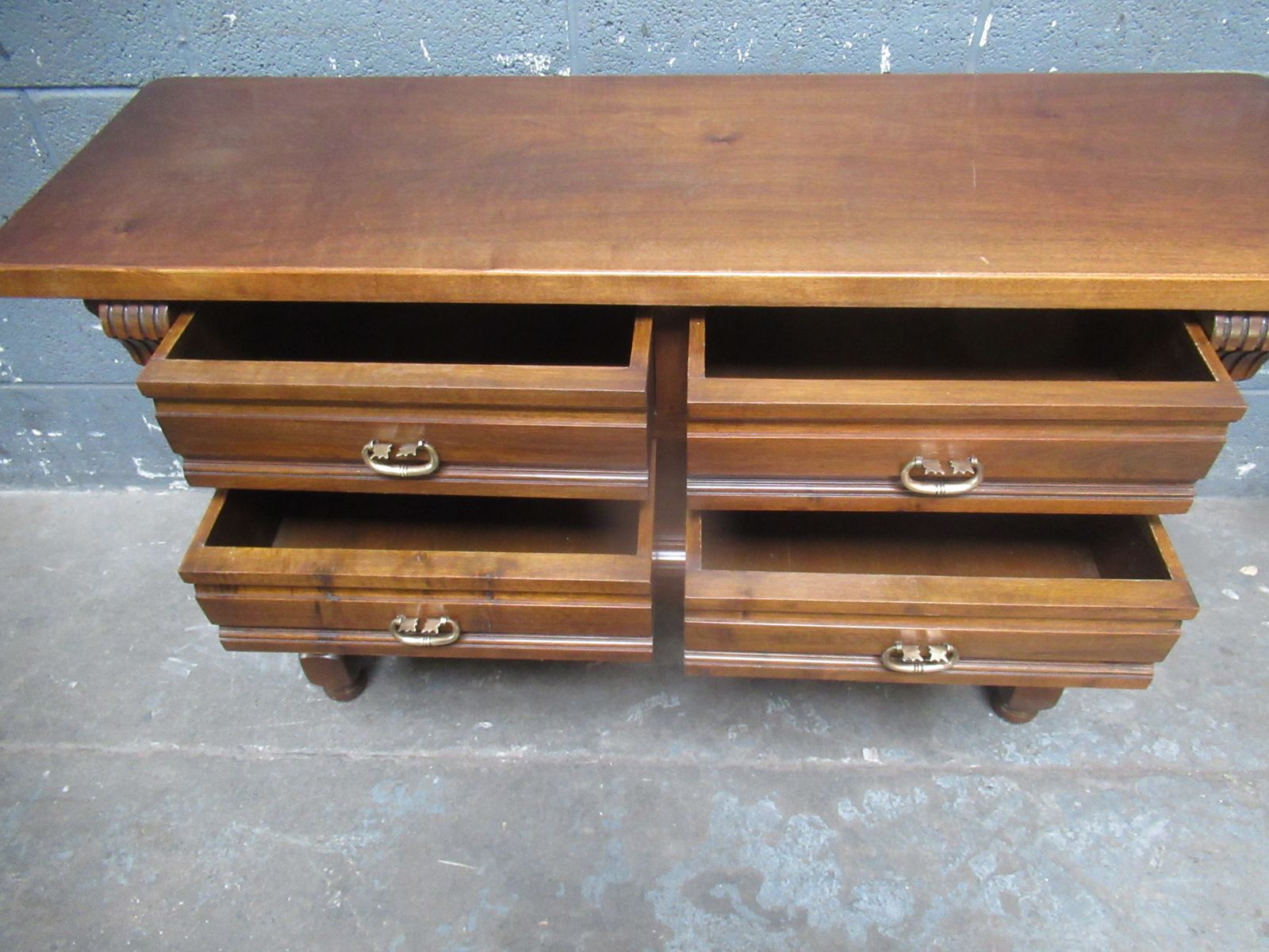 photo for sale Low   Four Drawer  Chest Of Drawers