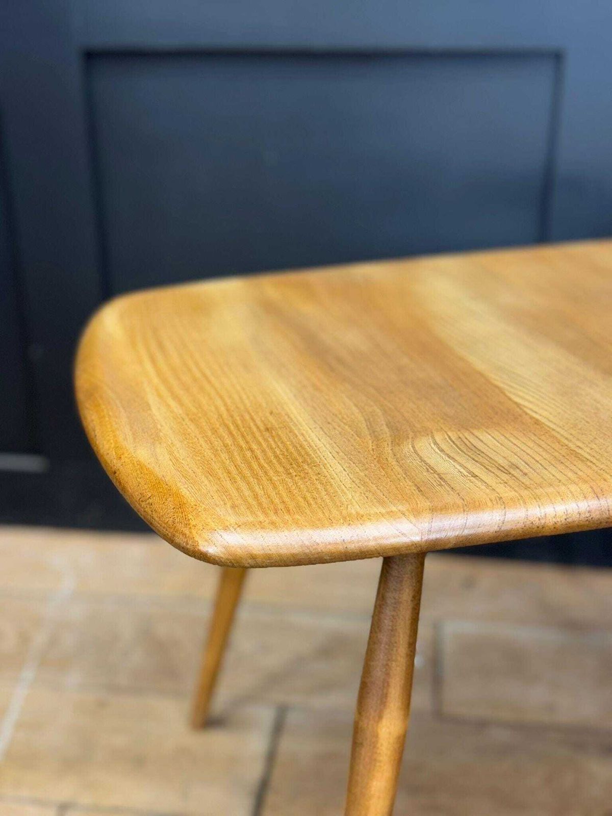 Vintage Ercol Model 213 Coffee Table In Elm – Blonde   Side Table Mid Century photo furniture