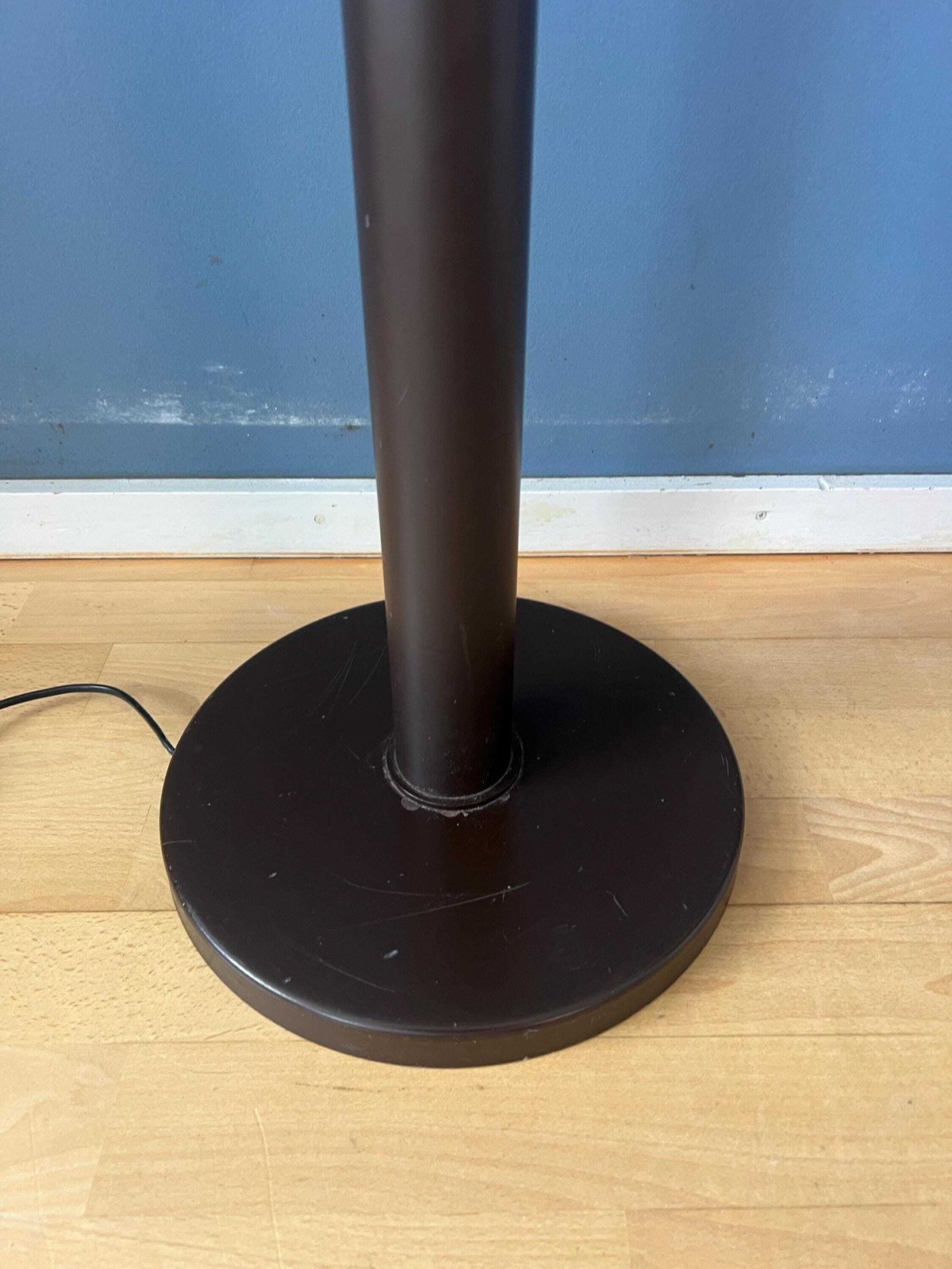 Vintage Brown Acrylic Glass Mushroom Floor Lamp photo vintage
