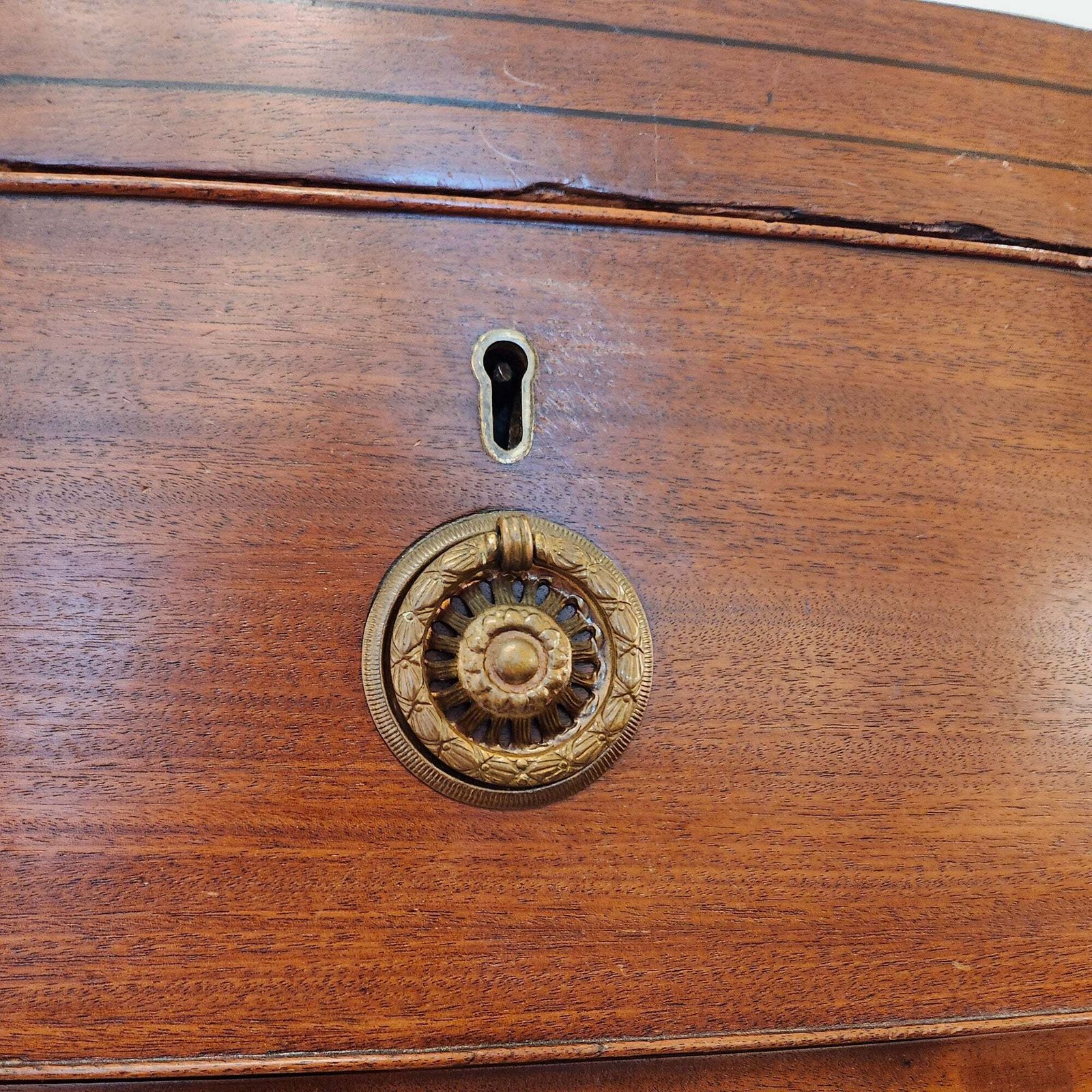 Chest Of 5 Drawers, 1800s, Antique photo Furniture