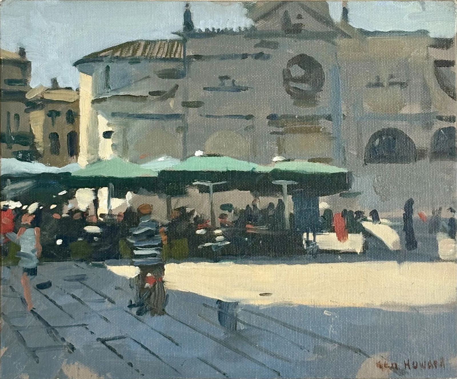 Ken Howard Obe Ra (1932 2022) Oil On Board photo furniture