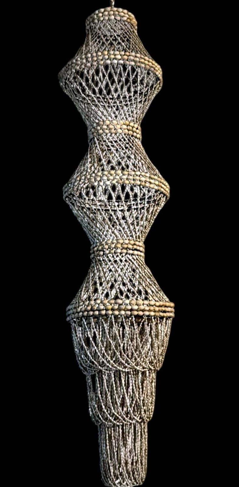 Folk Style Filipino Hanging Talisman Or Outdoor Chandelier photo for sale