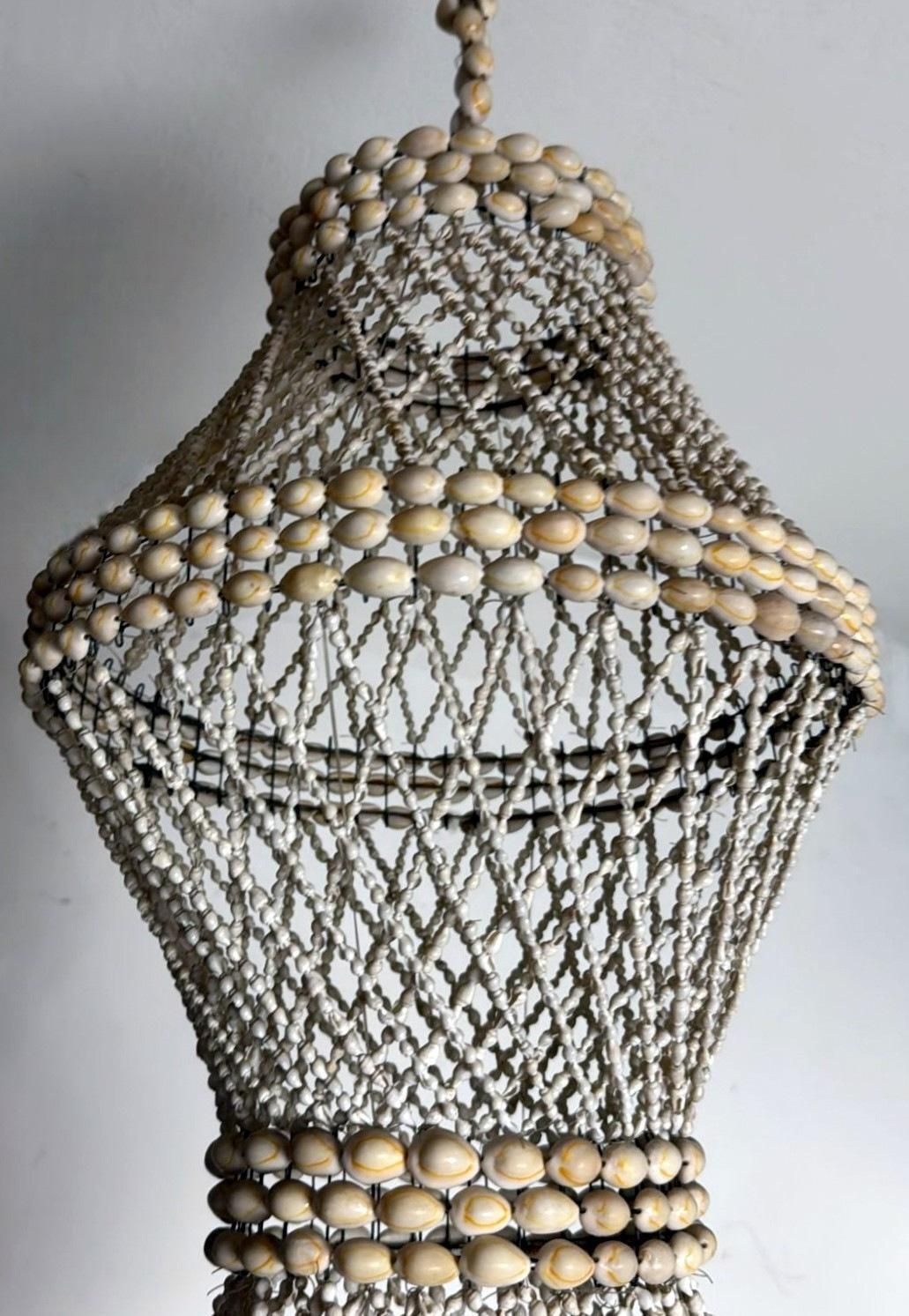 Folk Style Filipino Hanging Talisman Or Outdoor Chandelier photo vinterior
