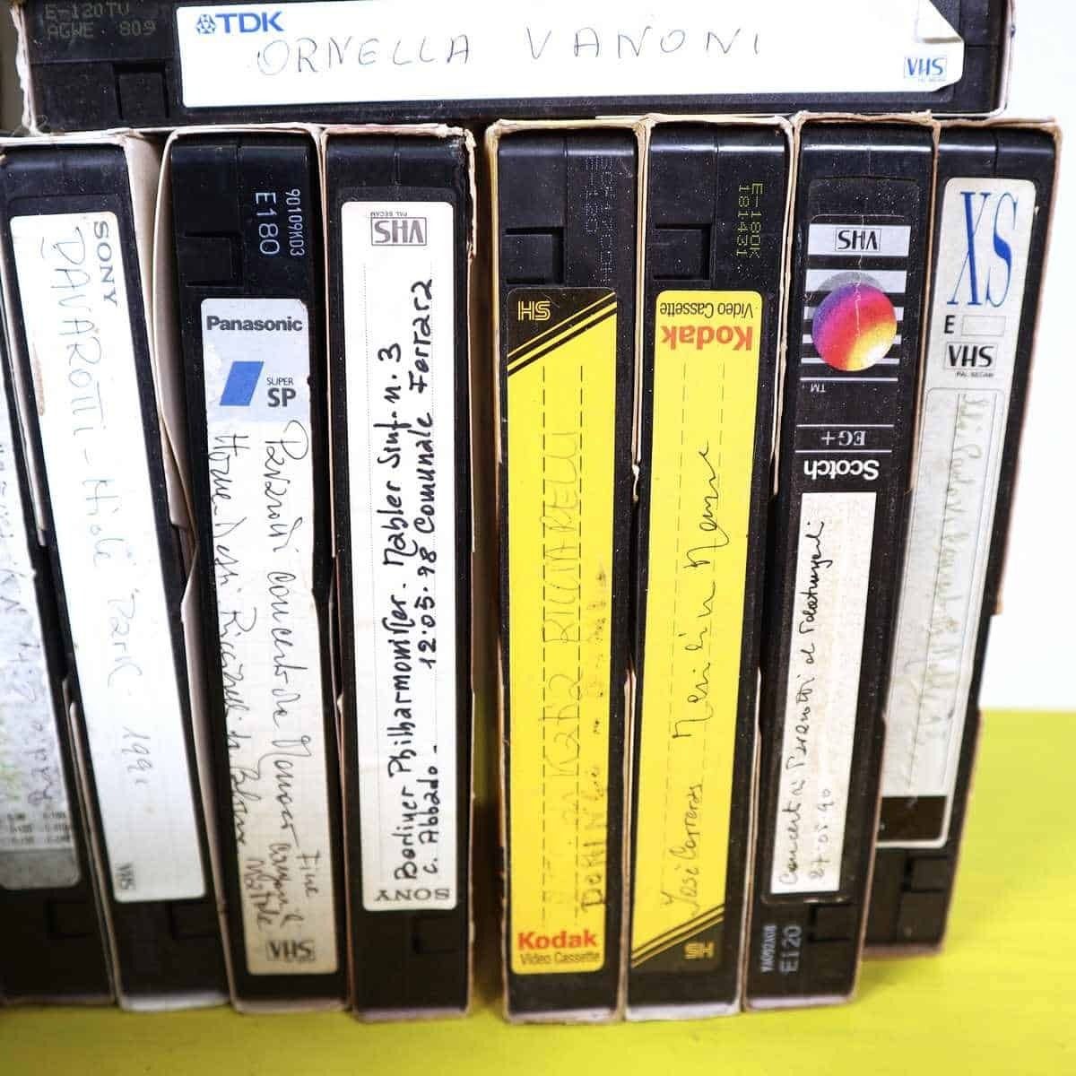 Lot Of 54 Recorded Vhs Tapes Of Opera And Concert Music photo Home Decor