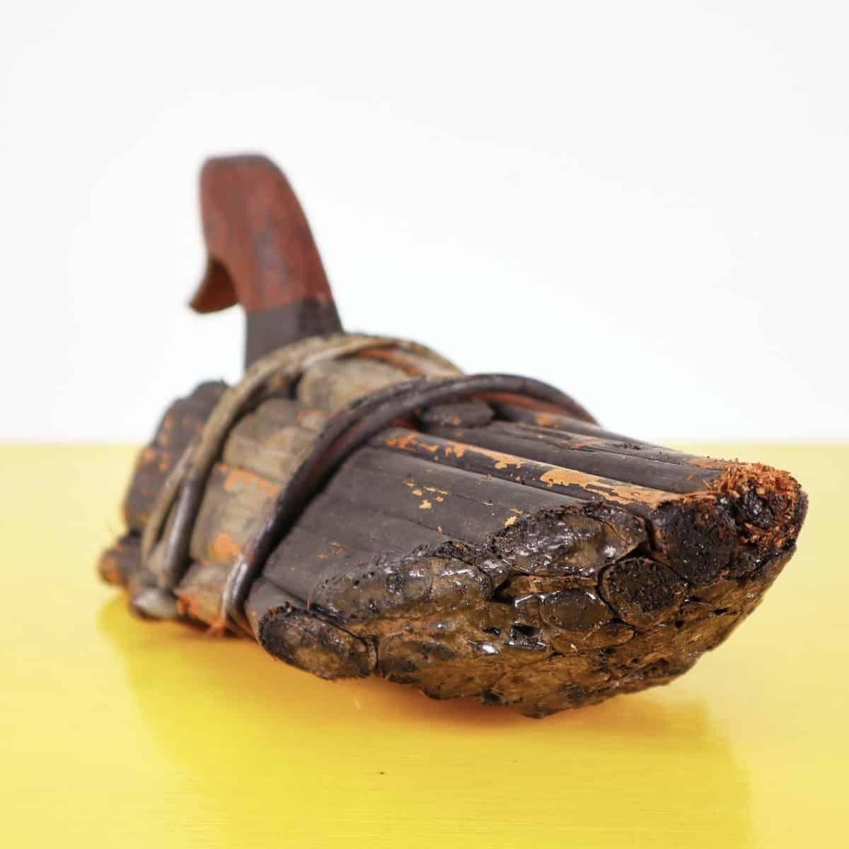 Vintage Hunting Duck Call Made Of Cane And Wood photo Home Decor
