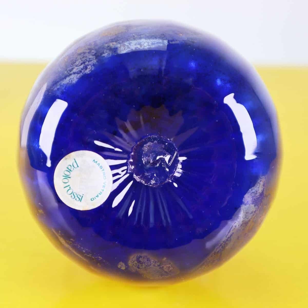 Iridescent Glass Vase By Master Glassmaker Paolo Rossi photo 76.0