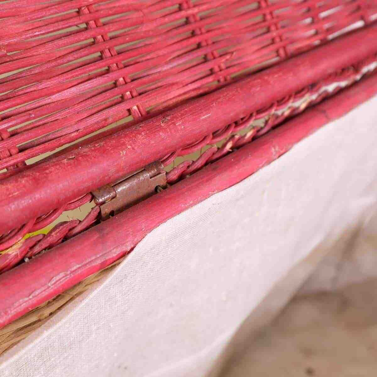 photo furniture Vintage Wicker Dollhouse Basket