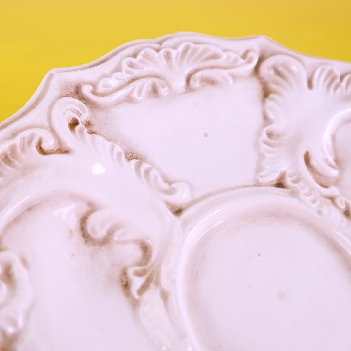 Ancient Ornamental Ceramic Plate photo for sale