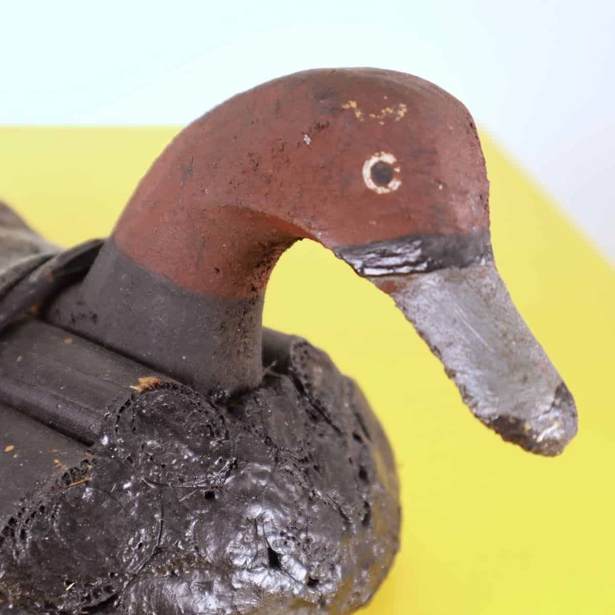 Vintage Hunting Duck Call Made Of Cane And Wood photo furniture