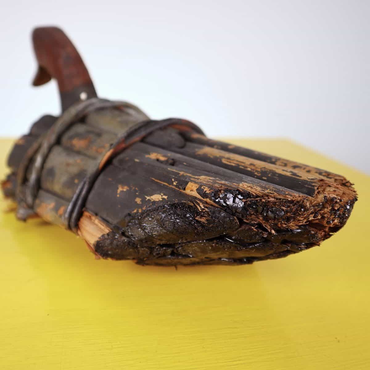 Vintage Hunting Duck Call Made Of Cane And Wood photo Art