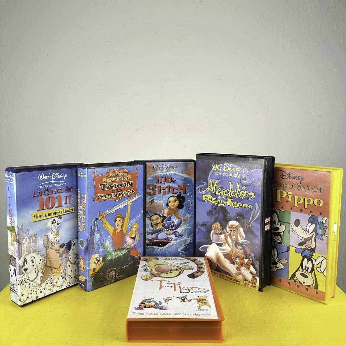 Lot Of 11 Vhs Walt Disney Films photo for sale
