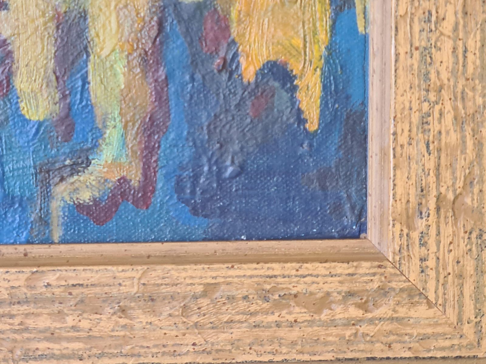 1276.0 Algeria, Orientalist Fauvist Oil Painting, Pupil Of Othon Freize, 1940s, By André Boureau photo
