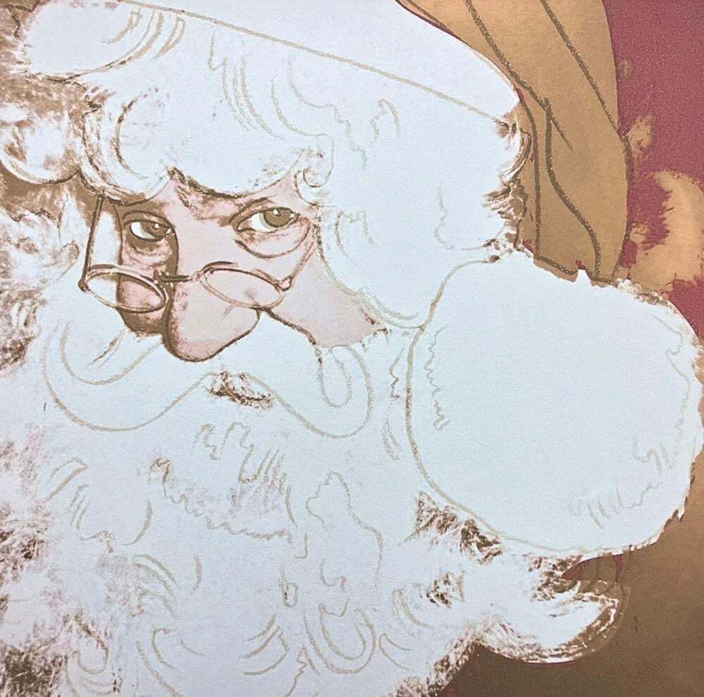 Andy Warhol, Santa Claus, 1980s, Lithograph photo for sale