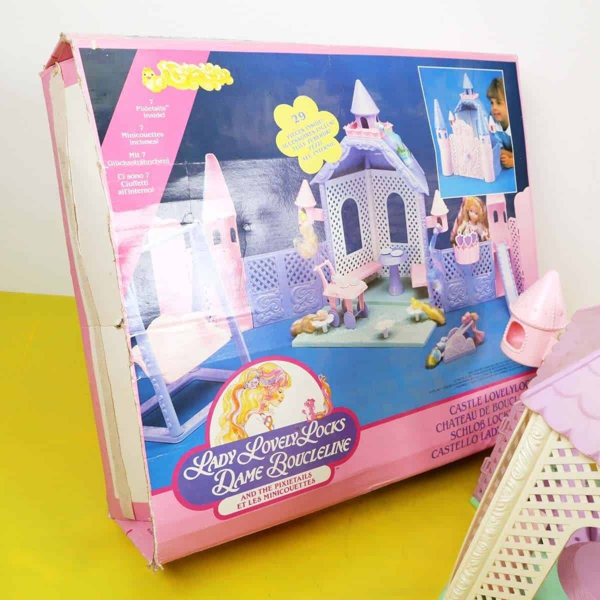 photo vinterior Vintage Mattel Game Lady Chiomina Castle