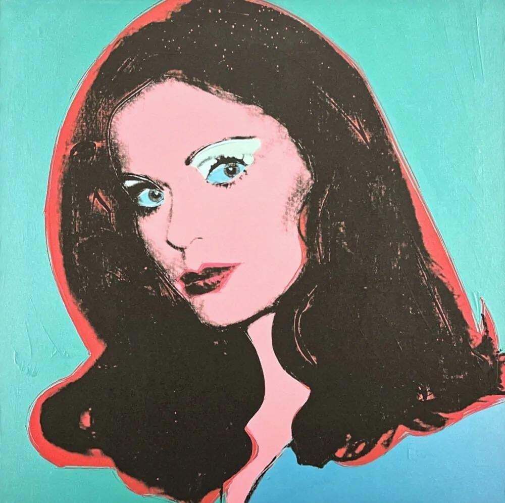 Andy Warhol, Scandinavian Beauty, 1980s, Lithograph photo furniture